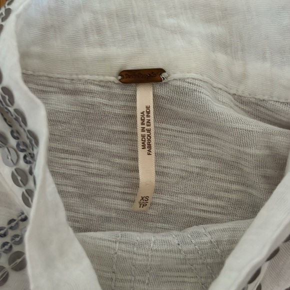 Free People high-neck beaded top - Picture 2 of 5